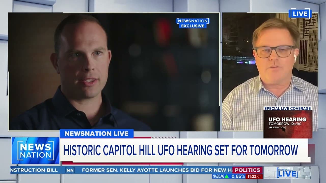 News Nation: Matt Ford discusses the Congressional Hearing on UFOs / UAPs and David Grusch