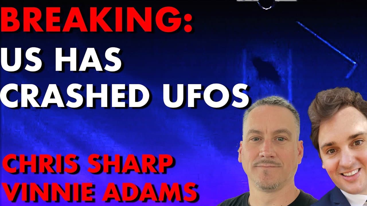 BREAKING UFO / UAP NEWS: The United States is in possession of crashed UFOs / UAPs not from earth