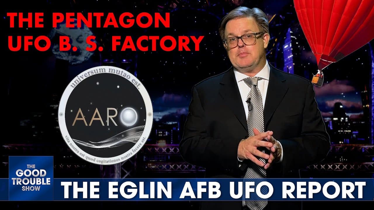 Is The Pentagon UFO Office Full of Hot Air?