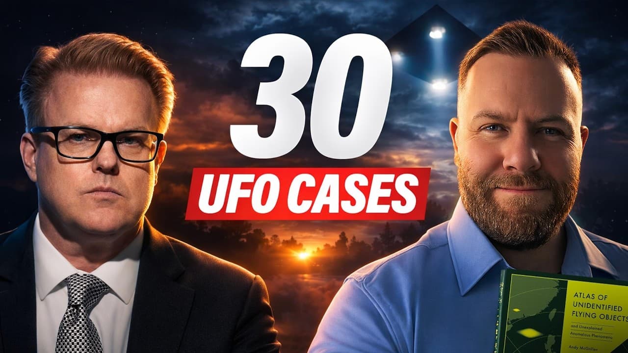 He Documented 30 UFO Cases — Here's What No One Is Saying
