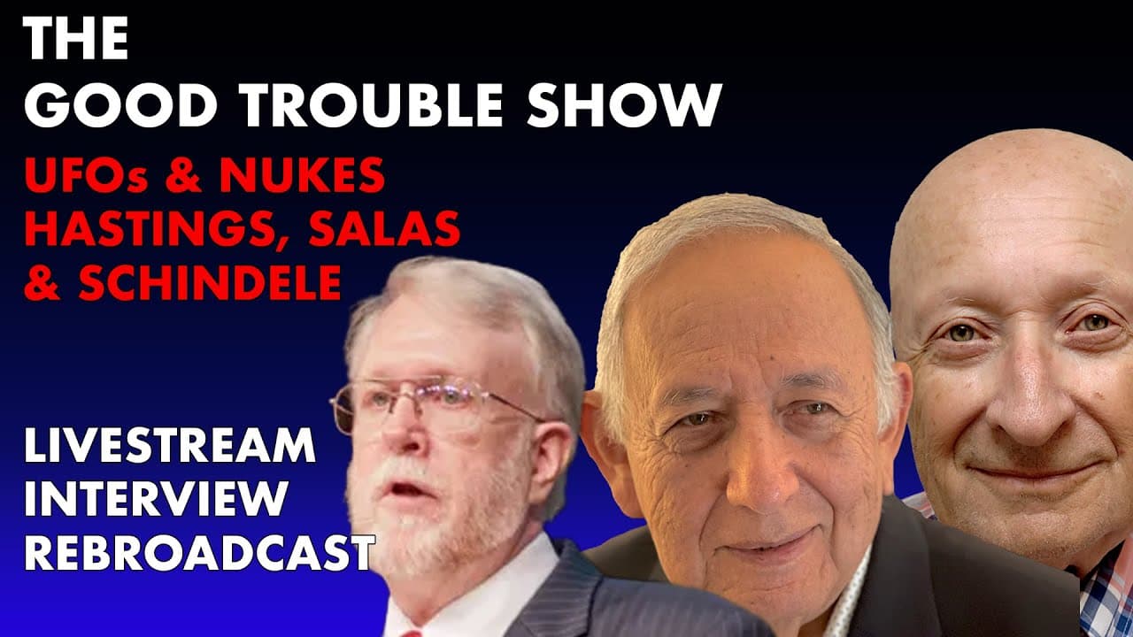 LIVE: News on UFO & Nukes, Robert Hastings, & replay with of our interview with launch officers.