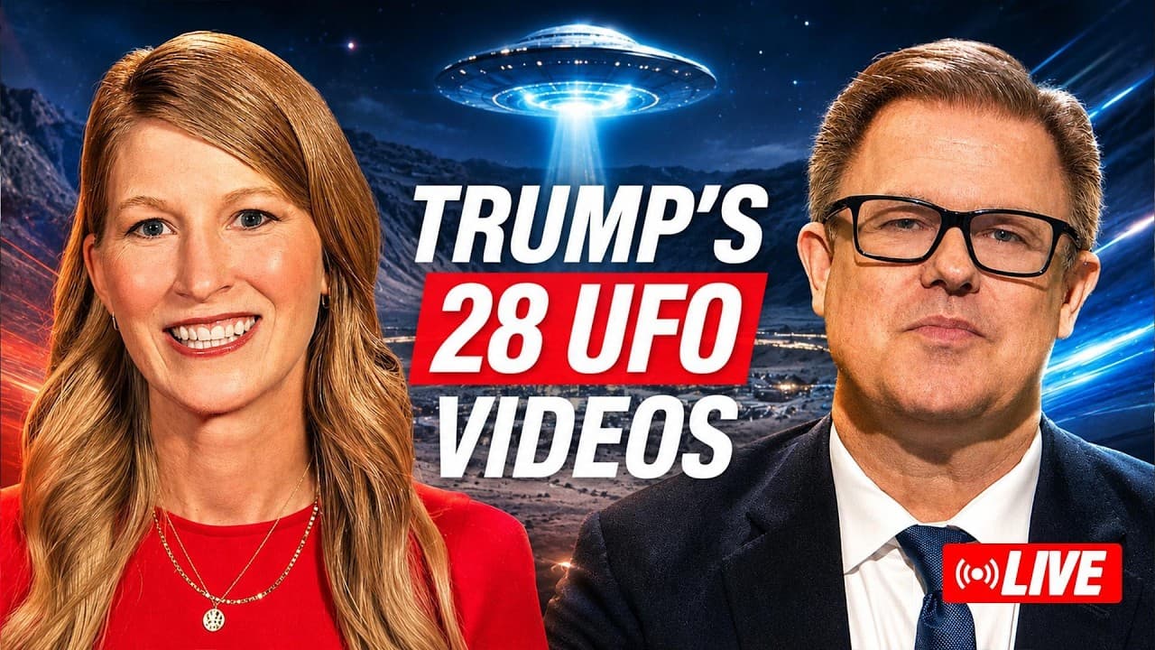 LIVE: Former Pentagon UFO Analyst Sarah Gamm Reacts to Trump's 28 New UFO Files