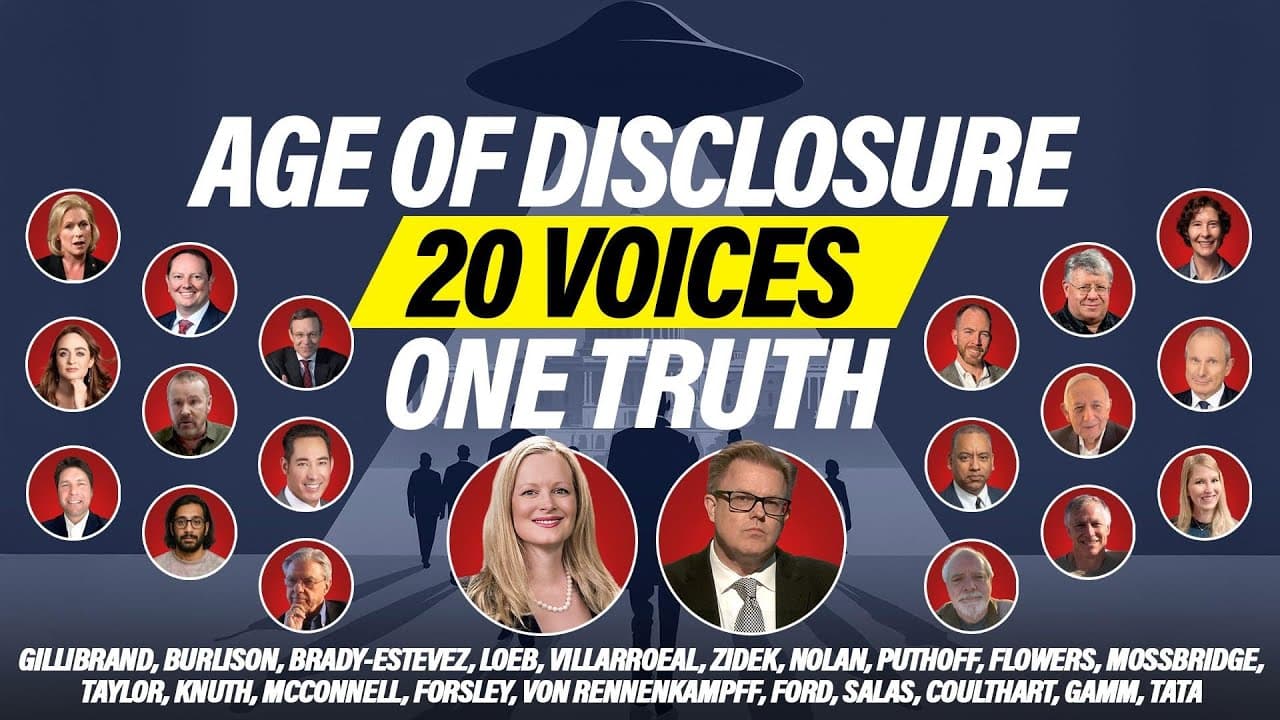 The Age of Disclosure - 20 Voices Reveal the UFO Truth