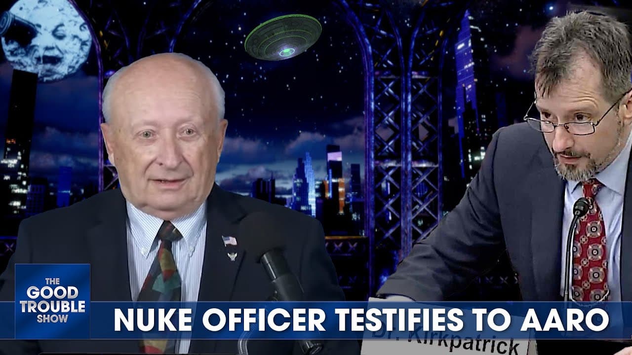 USAF Nuke Officer On His Testimony to Pentagon UFO Office AARO and What It's Hiding From Congress