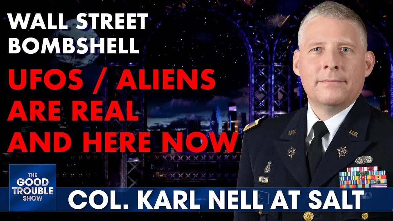 Wall Street Has Just Been Told The Truth About UFOs