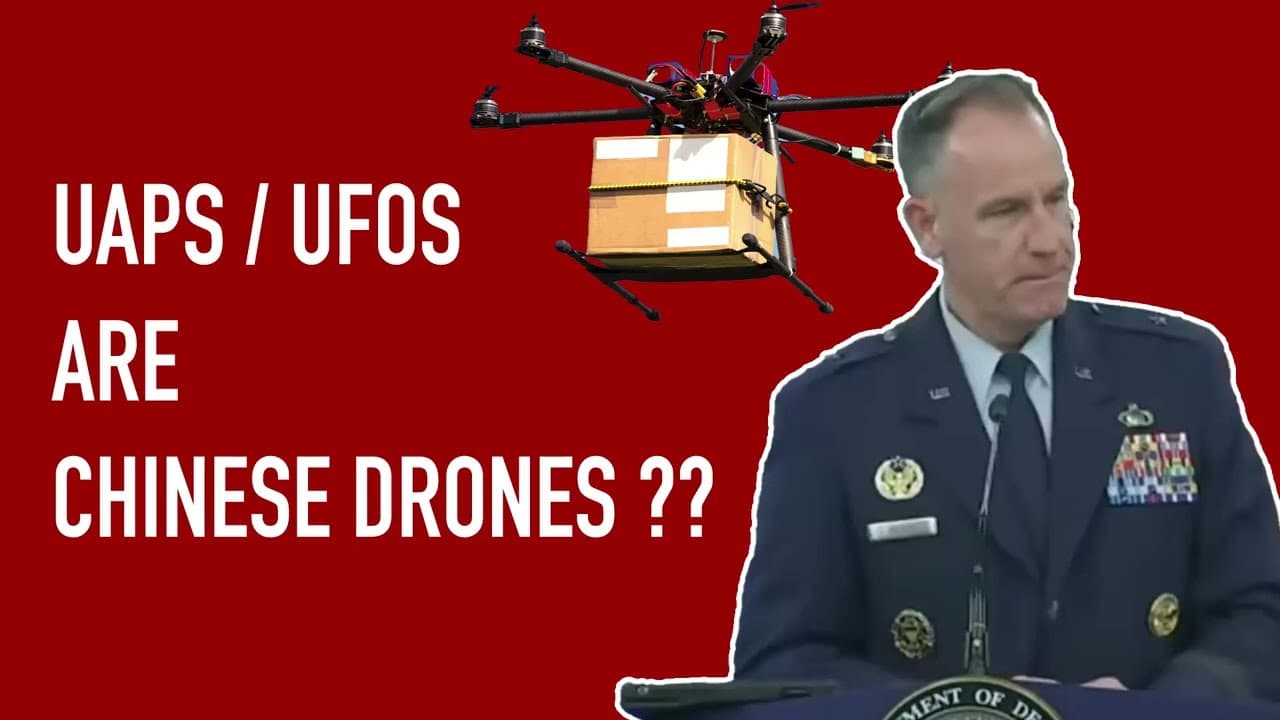 From The Pentagon wants you to think UFOs are Chinese Drones
