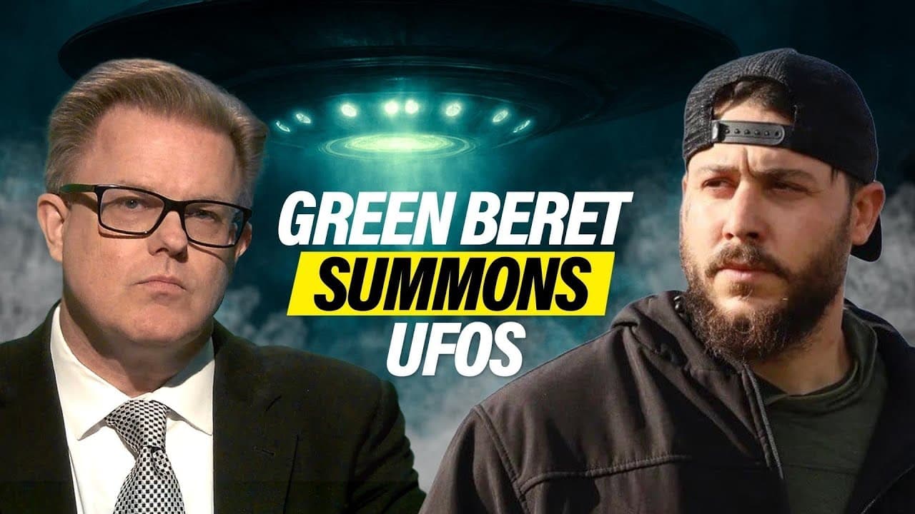Green Beret Reveals UFO Summoning Method On Camera
