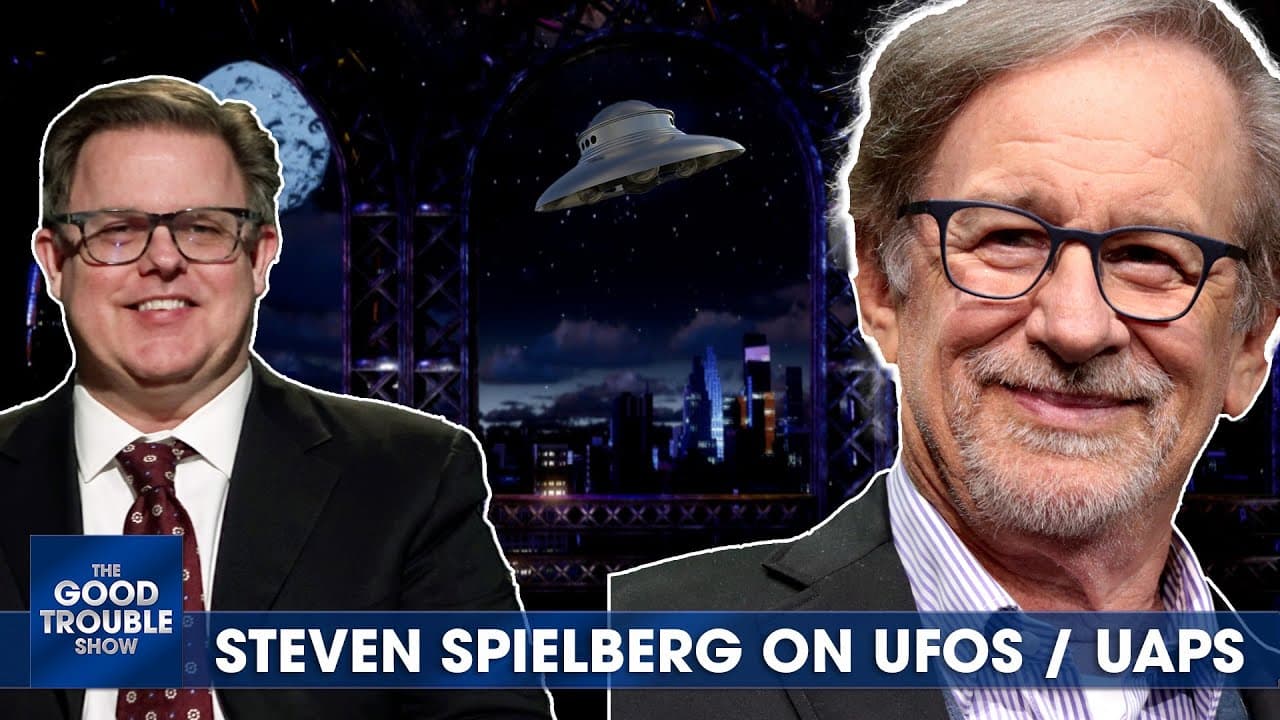 STEPHEN COLBERT INTERVIEW: What does Steven Spielberg have to say about UFOs, UAPs & Congress