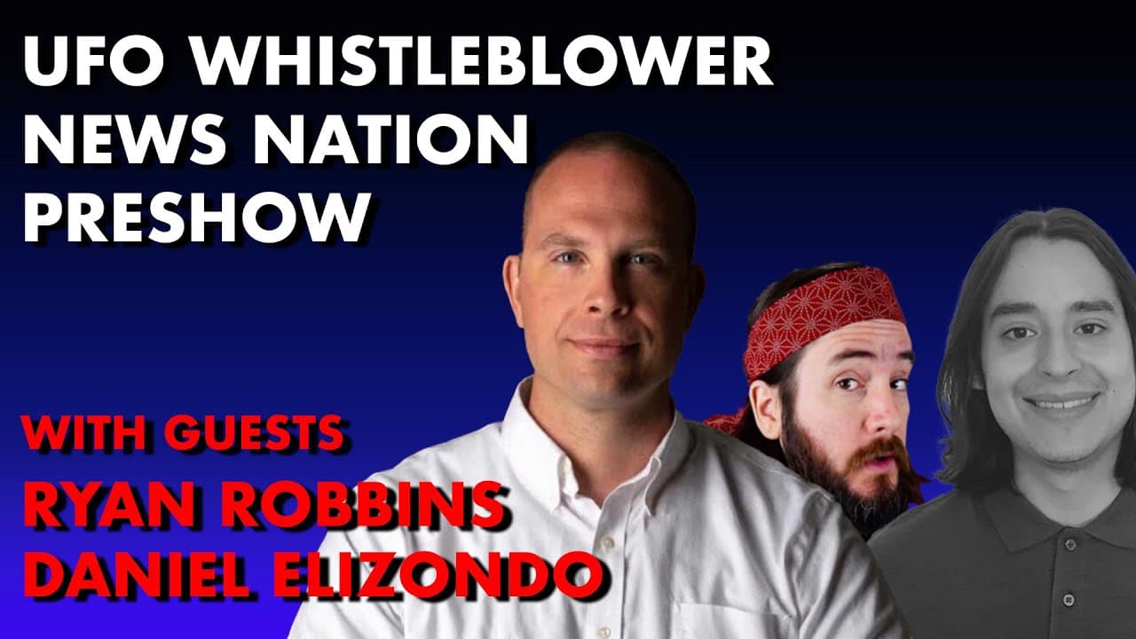 Dave Grusch Drops Jaw-Dropping Truths About UFOs on News Nation - PRESHOW